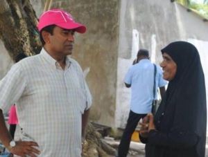 Candidate 3, Abdulla Yameen